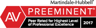Martindale-Hubbell Badge 2017